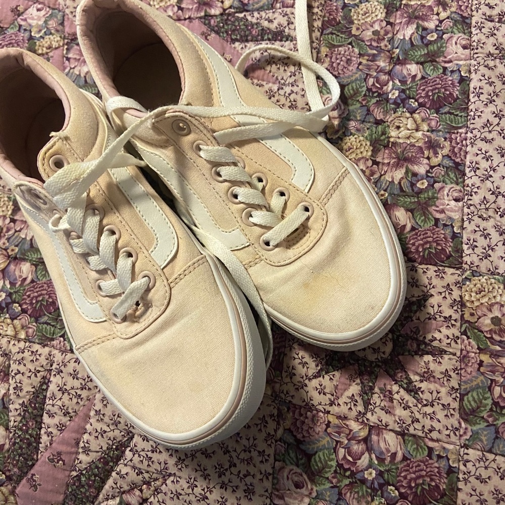 Van blush pink size 7 shoe
